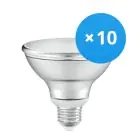 Mehrfachpackung 10x Ledvance Led-Spot E27 PAR20 6.4W 350lm 36D - 927  | Höchste Farbwiedergabe - Dimmbar - Ersatz Für 75W