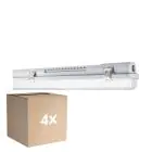 Mehrfachpackung 4x Ledvance LED Feuchtigkeitsdicht Gehäuse MT Gen 3 IP65 | Geeignet für 1x150cm LED Röhre