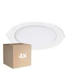 Mehrfachpackung 4x LED Deckenstrahler V2.0 20W 2000lm 120D - 830 Warmweiß | 225mm - Ausschnitt 200mm - IP44 