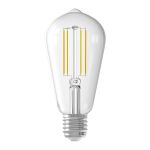 Calex Smart Tuya Wifi E27 Edison Filament 7W 806lm - 818-830 Accordable Blanc | Dimmable - Remplacement 60W