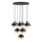 Eglo Suspension Luminaire Ariscani 1 Échantillon Noir | Convient pour 10x E27