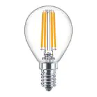 Philips Corepro LED Lustre E14 Boule Filament Claire 6.5W 806lm - 827 Blanc Très Chaud | Équivalent 60W