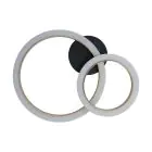 Eglo Plafonnier Calliera Échantillon Noir Dorée 12W 1500lm - 840 Blanc Froid | IP20 - Dimmable 